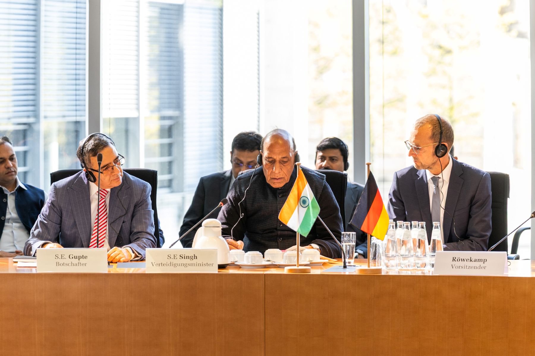 Defence Minister Addresses German Parliamentary Standing Committee on Defence and Security